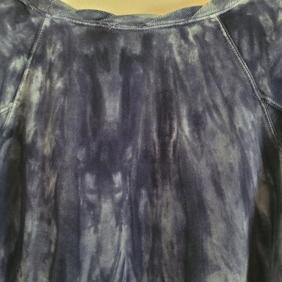Canyon River Blues Womens Sz L Long Sleeve Tie Dye Terry Sweatshirt Hippie Top - Picture 8 of 11